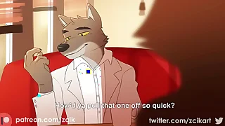 Mr. wolf has been in and away of prison lately for some weird talk out of